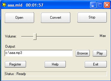 MIDI To MP3 Maker 3.1.0020
